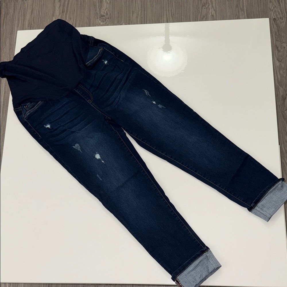 ENJEAN Denim Co. Ankle Skinny Crop Jeans Size XL